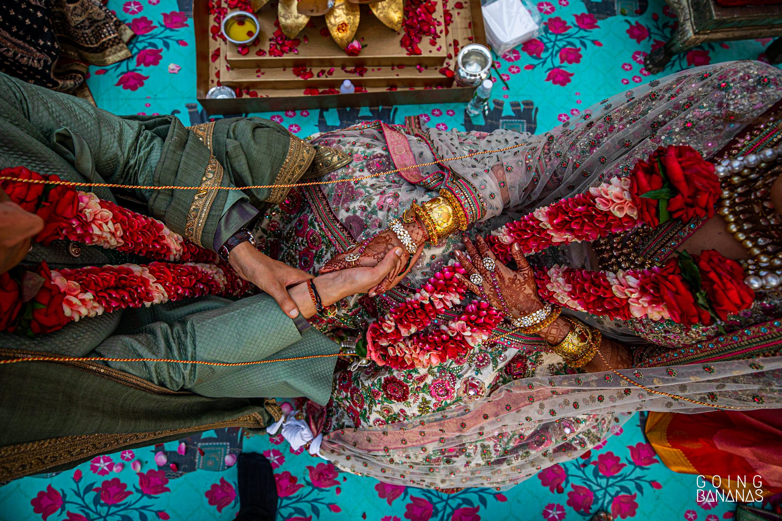 Wedding ceremony at Taj Aravali Udaipur